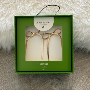 ♠️🎀 kate spade x Target Bow Drop Stud Earrings **Limited Edition**